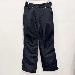 Slalom Black Snow Ski Pants Snowboard Medium Sporty Athletic